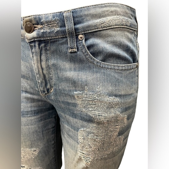 Joe’s Distressed Light Wash  Jeans Size 24 - Picture 8 of 11